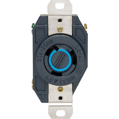 Industrial Grade Flush Mount Locking Receptacle