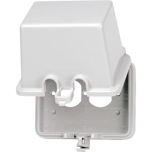 Extra Deep Weather Resistant Duplex Receptacle Cover