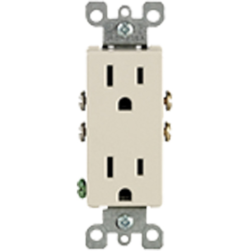 Decora® Side-Wired & Quickwire™ Duplex Receptacle
