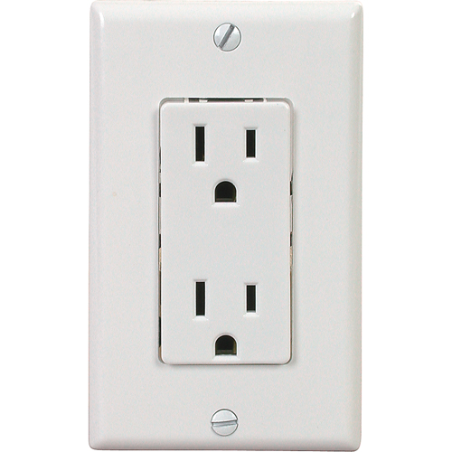 Decora® Side-Wired & Quickwire™ Duplex Receptacle