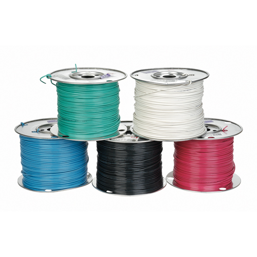 Wire T90-14-1, Solid Wire Type, 0.106" O.D., 14 AWG, 984.25' L