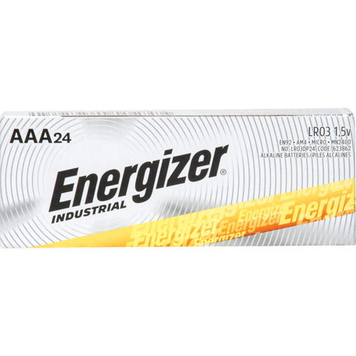 Alkaline Industrial Batteries, AAA, 1.5 V