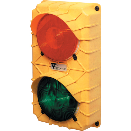 LED Stop & Go Lights, Plastic, 6-3/8" W x 3-3/4" D x 11-3/8" H