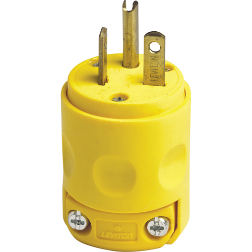 Grounding Plug, Plastic, 20 A, 250 V