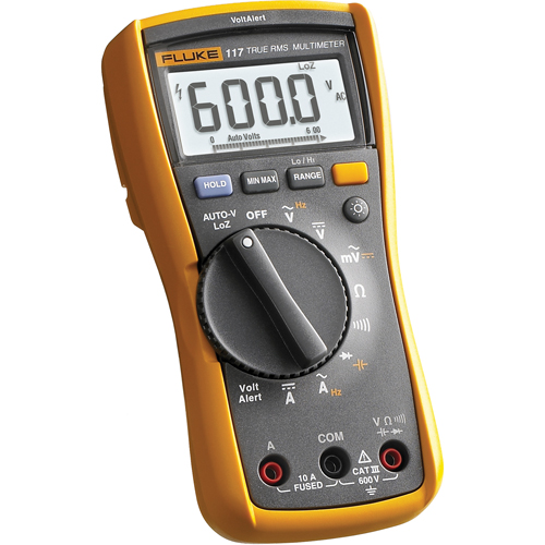117 Digital Multimeters, AC/DC Voltage, AC/DC Current