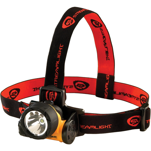 Trident® Headlamp, LED, 80 Lumens, 5 Hrs. Run Time, AAA Batteries