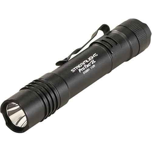 ProTac® Professional Tactical Flashlight, LED, 350 Lumens, 3V Batteries