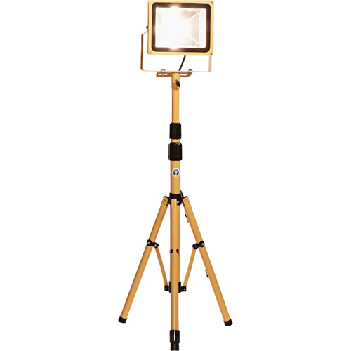 Beacon Light Floodlights, LED, 40 W, 6000 Lumens, Aluminum Housing