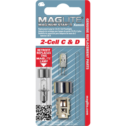 Replacement Bulb for 2-Cell C & D Flashlights
