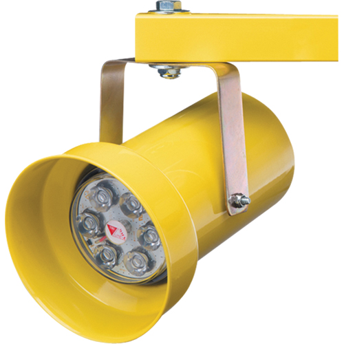 Loading Dock Lights, 40" Arm, 18 W, LED Lamp, Metal