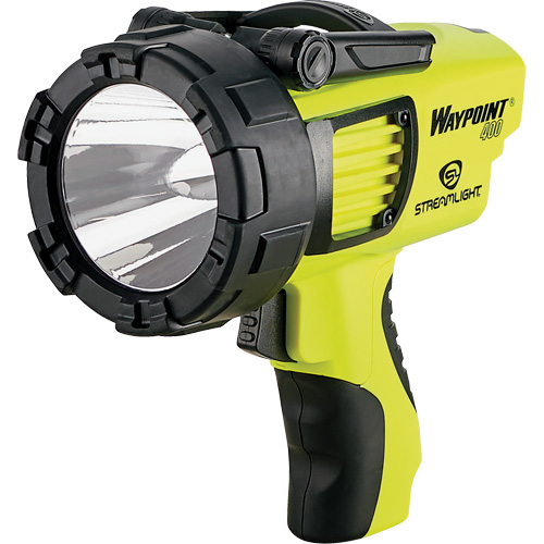 Waypoint® 400 Pistol Grip Spotlight, LED, 1000 Lumens, Rechargeable Batteries