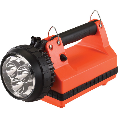 E-Spot® LiteBox® Lantern with Power Failure System, LED, 1500 Lumens, 7 Hrs. Run Time, Rechargeable Batteries, Included