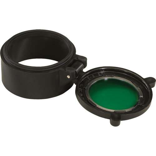 Green Flashlight Flip Lens