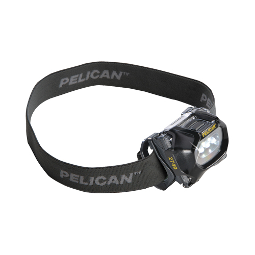 2740 Headlamp, LED, 66 Lumens, 7.25 Hrs. Run Time, AAA Batteries