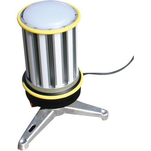 Beacon 360° Wide Area Light With Floor Stand, LED, 120 W, 13000 Lumens, Aluminum Housing