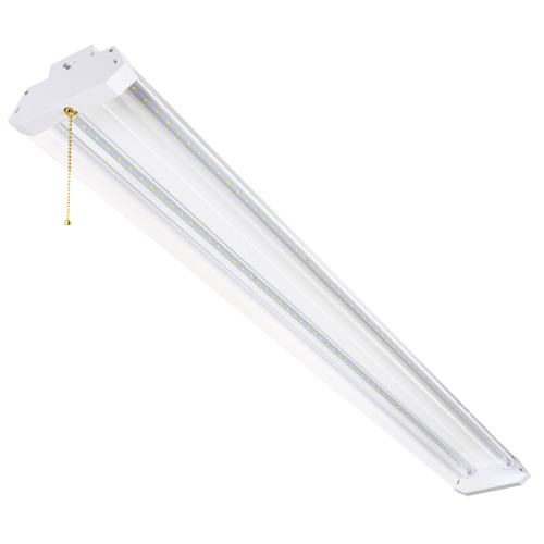 Shop Light, LED, 120 V, 42 W, 2.8" H x 6" W x 47.5" L