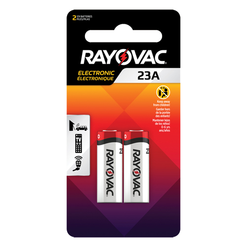 Batteries, 23A, 12 V