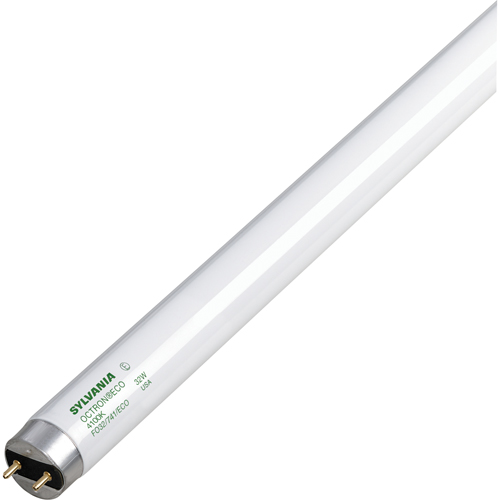 OCTRON® 800 XP ECOLOGIC Fluorescent Lamps, 25 W, T8, 4100 K, 36" Long