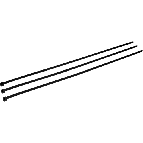 Cable Tie, 24" Long, 175 lbs. Tensile Strength, Black