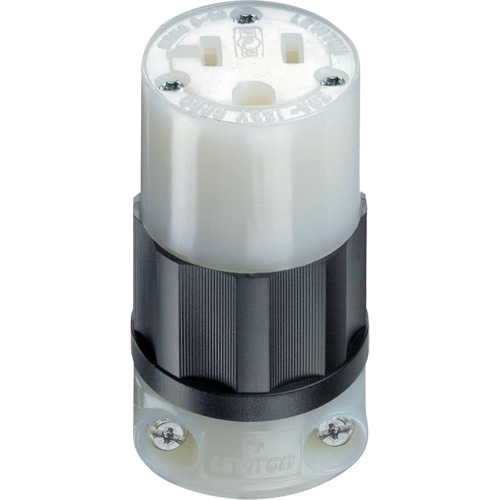 Industrial Grade Locking Connector, 5-20R, Nylon