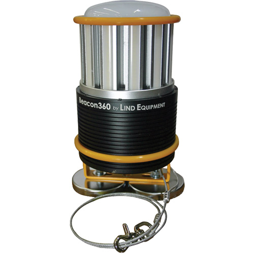 Beacon360 GO Portable Work Light with Magnet Mount, LED, 45 W, 6000 Lumens, Aluminum Housing