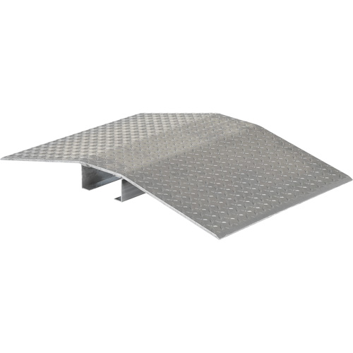 Fabricated Aluminum Hose And Cable Crossover, 48.03" x 24" x 4.5", 2000 lbs. (1 tons)