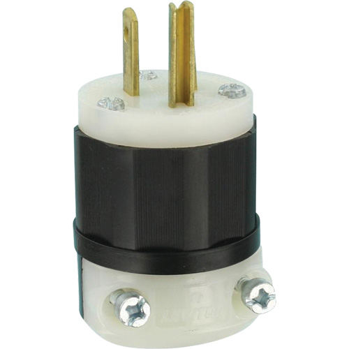 Hospital Grade Extension Plug, Nylon, 15 Amps, 125 V