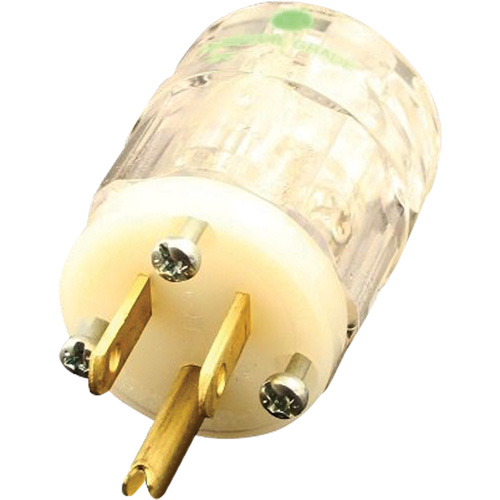 Hospital Grade Extension Plug, Nylon, 15 Amps, 125 V