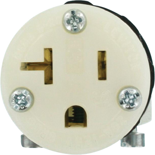 Hospital Grade Extension Plug Connector, 5-20R, Nylon