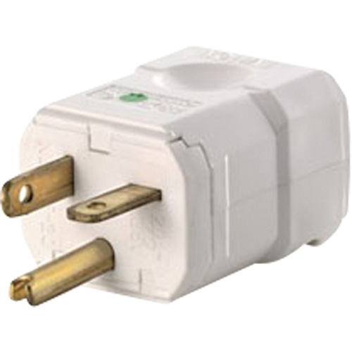 Hospital Grade Extension Plug, Nylon, 20 A, 125 V