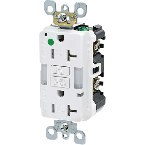 SmartlockPro® Extra Heavy-Duty Self-Test GFCI Receptacle
