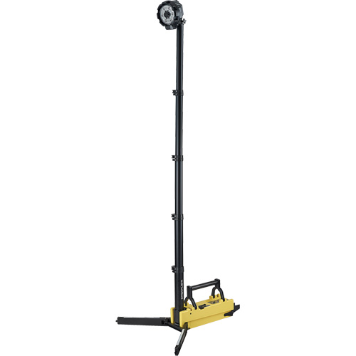 Portable Extendable Scene Light, LED, 5300 Lumens, Plastic Housing