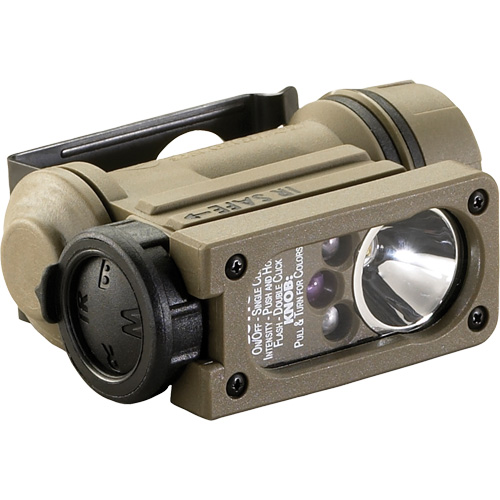 Sidewinder Compact® II Hands Free Light, LED, 55 Lumens, 6 Hrs. Run Time, AA Batteries