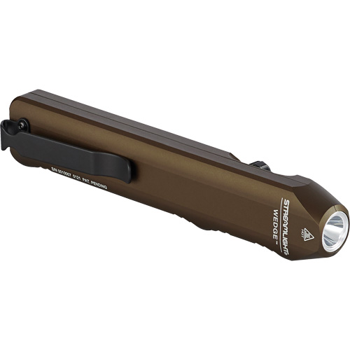 Wedge® Slim Everyday Carry Flashlight, LED, 1000 Lumens, Rechargeable Batteries