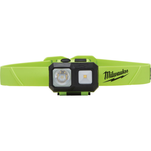 Intrinsically Safe Spot/Flood Headlamp, LED, 310 Lumens, 40 Hrs. Run Time, AAA Batteries