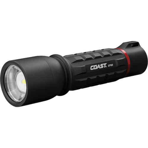 XP9R Dual-Power Flashlight, LED, 1000 Lumens, Rechargeable/CR123 Batteries