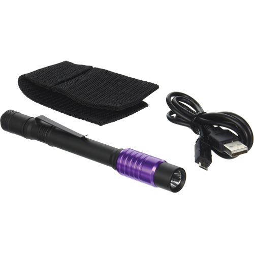 Stylus Pro® USB UV Penlight, LED, Rechargeable Batteries