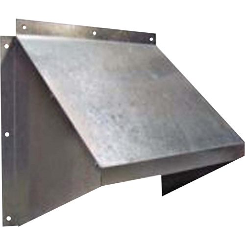 12" GH Galvanized Hood