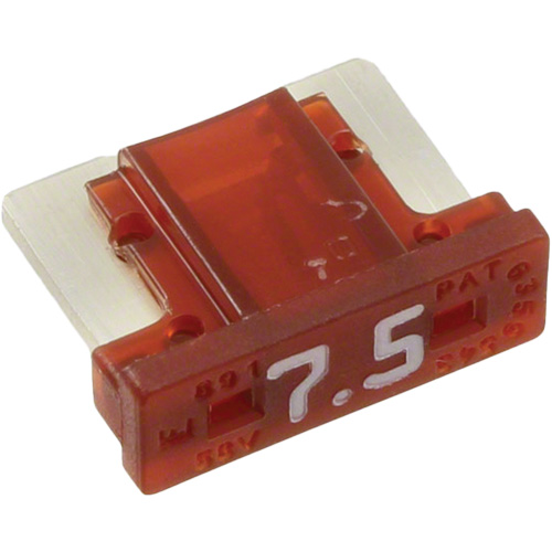 LP MINI® Series Automotive Blade Fuse, Cartridge, 7.5 Amps, 58 V