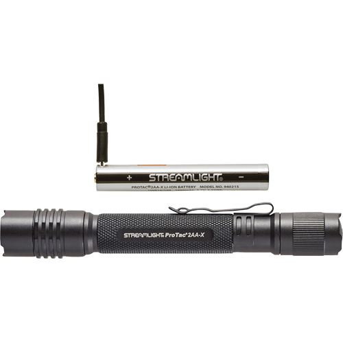 Protac® USB Flashlight, LED, 550 Lumens, Rechargeable Batteries