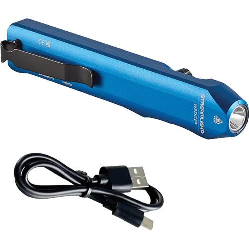 Wedge® Slim Everyday Carry Flashlight, LED, 1000 Lumens, Rechargeable Batteries