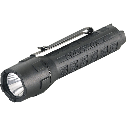 Polytac® X Flashlight, LED, 600 Lumens, CR123A Batteries