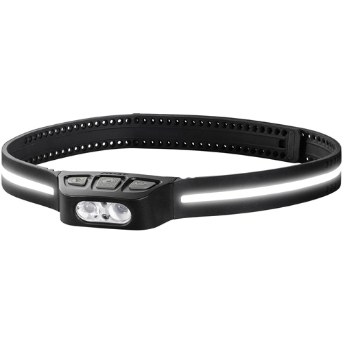 LHS500R 360° Lighting Headlamp, LED, 515 Lumens, 2.5 Hrs. Run Time, Rechargeable Batteries