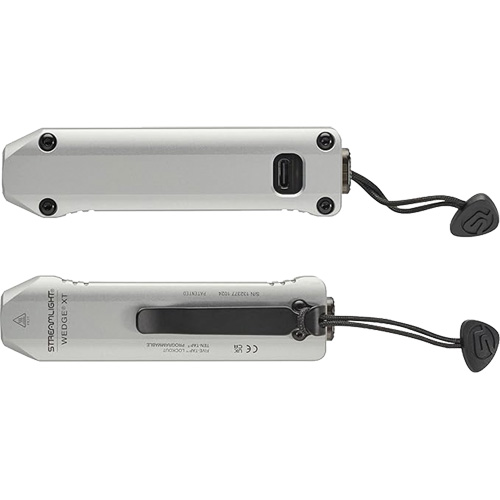 Wedge® Slim Everyday Carry Flashlight, LED, 1000 Lumens, Rechargeable Batteries
