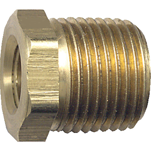 Pipe Bushing, 3/4" x 1/2", NPT x FPT, Brass