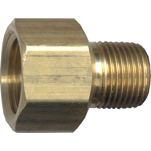 Adapter, FPT x NPT, 1/2" x 1/2" Dia., Brass