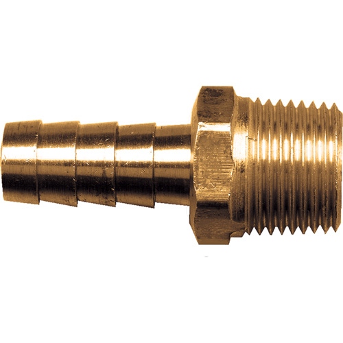 Male Pipe Coupling, Brass