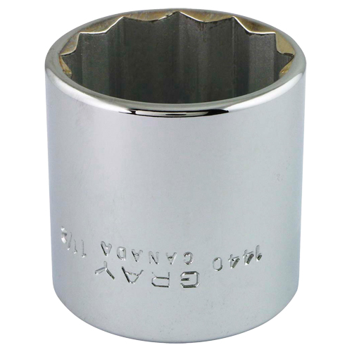 Socket, 1-7/16", 1/2" Drive, 12 Points