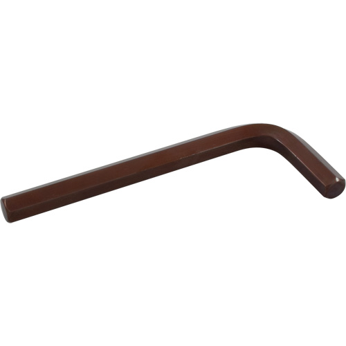 Short Hex Key, Hex End, 3/4" x 8" L, L Shape